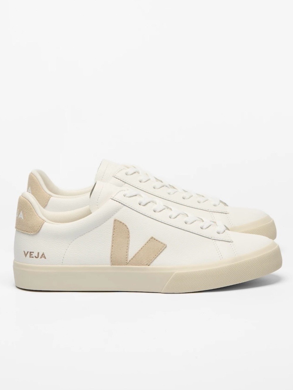 Veja Women's campos in Off-White and Beige